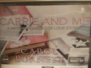 Carrie and Me - Audio book cover
